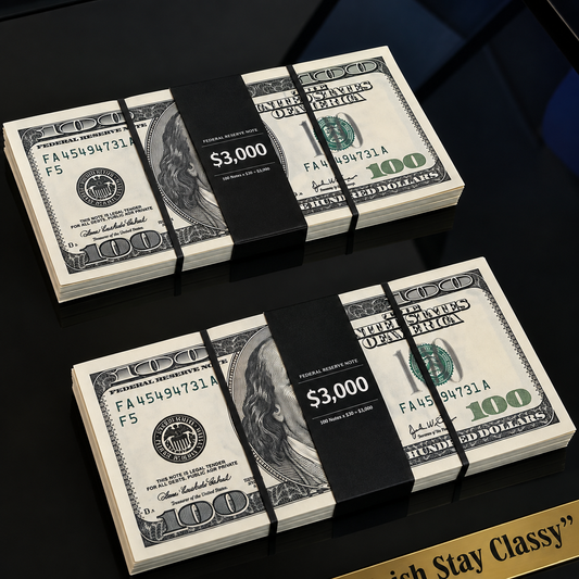 Cash Motivation Wall Frame 12×12 Inch