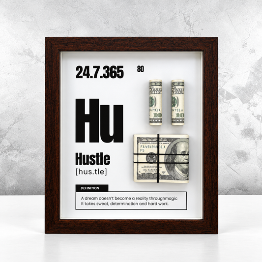Money Mindset – Realistic Cash Prop Frame 10×12 Inch
